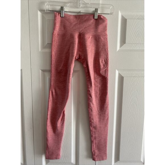 Alphalete Womens Small Pink‎ Legging Compression Active Workout Gym - Picture 1 of 10